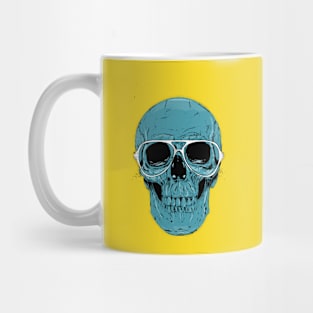 Blue skull II Mug